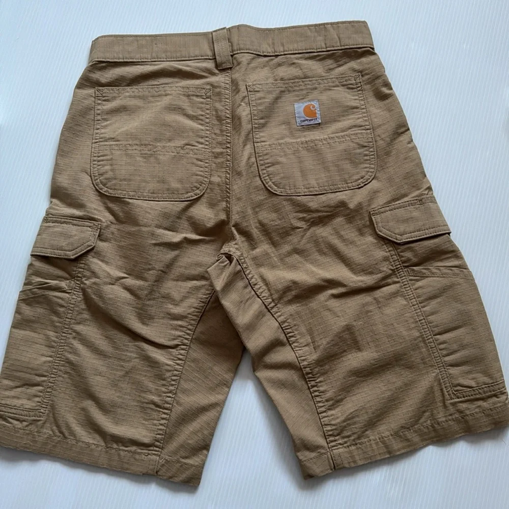 Carhartt NWOT Relaxed Fit Force Broxton Tan - khaki Cargo shorts. Men’s size 30